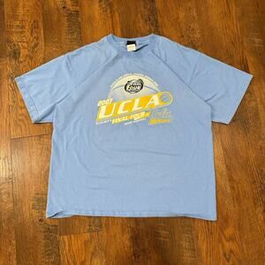 Vintage UCLA Basketball Shirt Men’s 2007 XL Blue Short-sleeve Final Four NCAA
